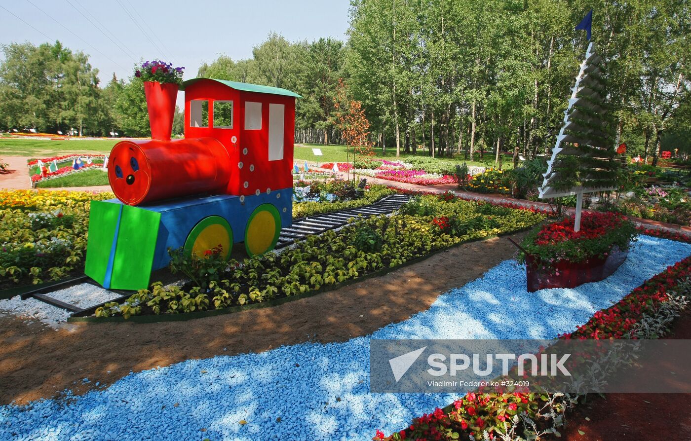 6th Moscow flower and garden architecture festival
