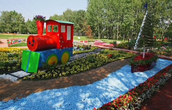 6th Moscow flower and garden architecture festival