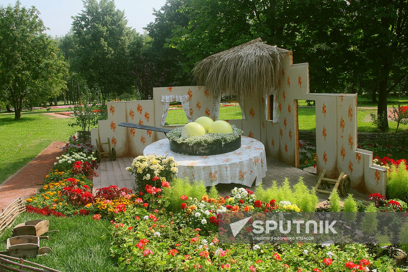 The 4th Moscow festival of flowers and landscape gardens