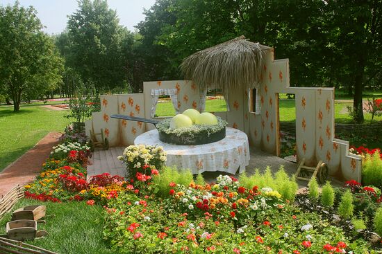 The 4th Moscow festival of flowers and landscape gardens