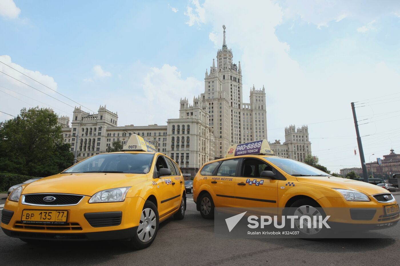 Taxi in Moscow