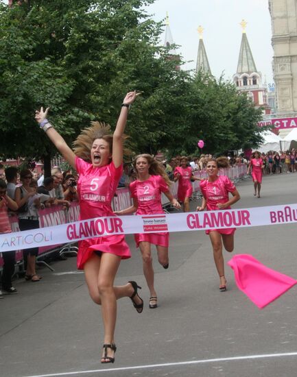 High heel race