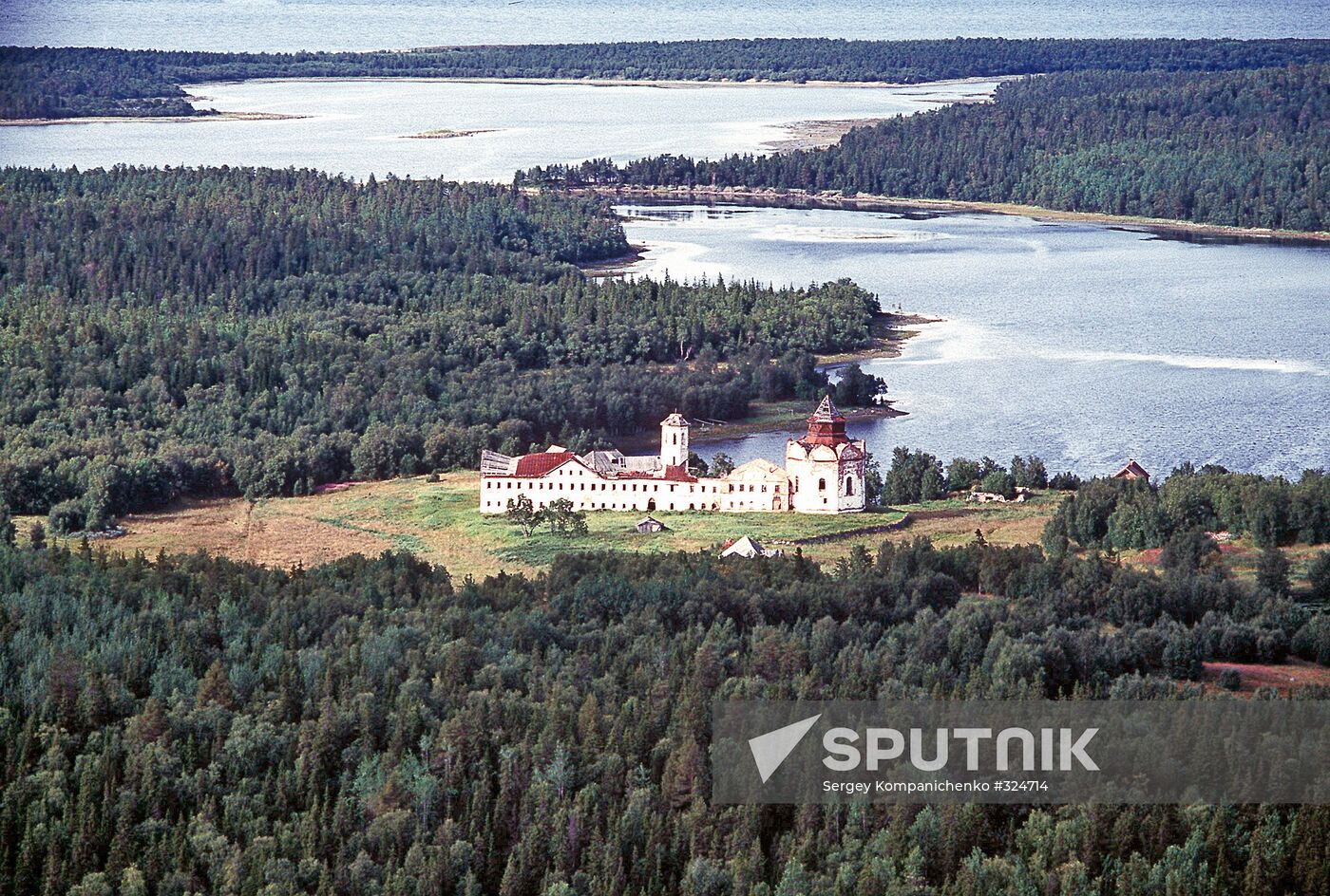 Solovetsky archipelago in Arkhangelsk Region