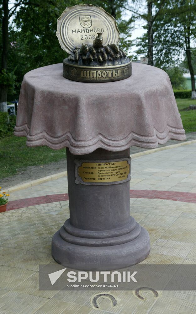 Monument to Baltic sprats