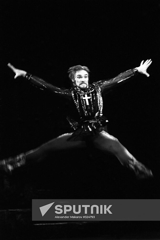 Vladimir Vasilyev in ballet "Ivan the Terrible"