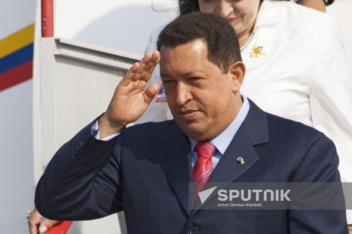 Hugo Chavez visits Moscow