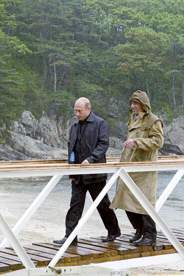 Vladimir Putin and Vladimir Kasyanov