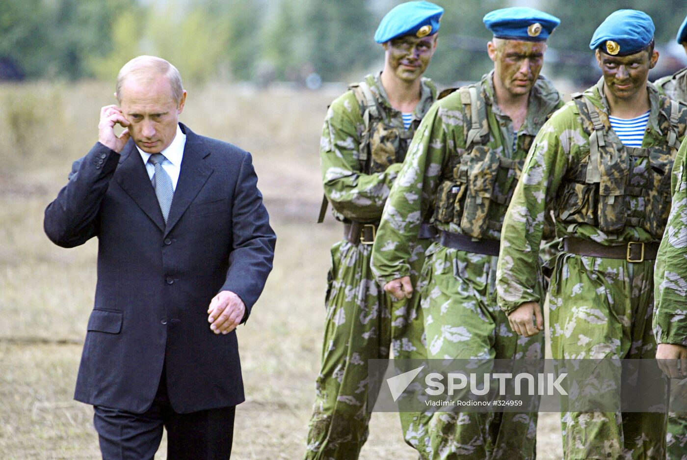 Putin visiting testing grounds of Siberian Military District