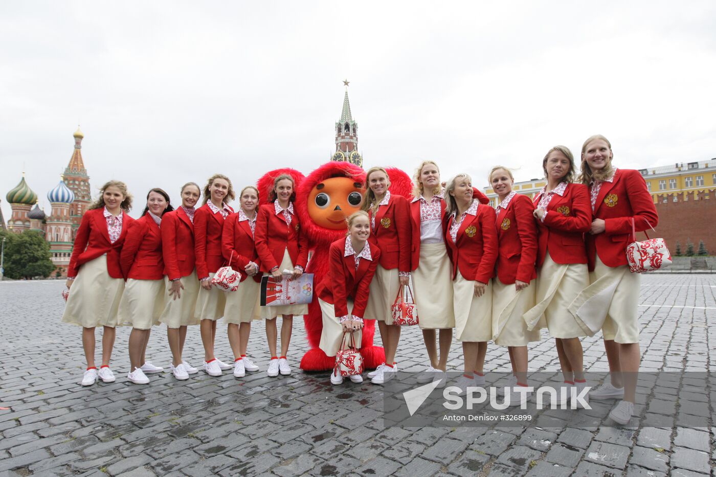 Farewell ceremony for Russian athletes going to Beijing