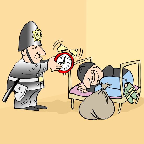 Sleeping robber