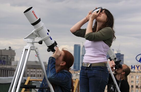 Solar eclipse on August 1, 2008.