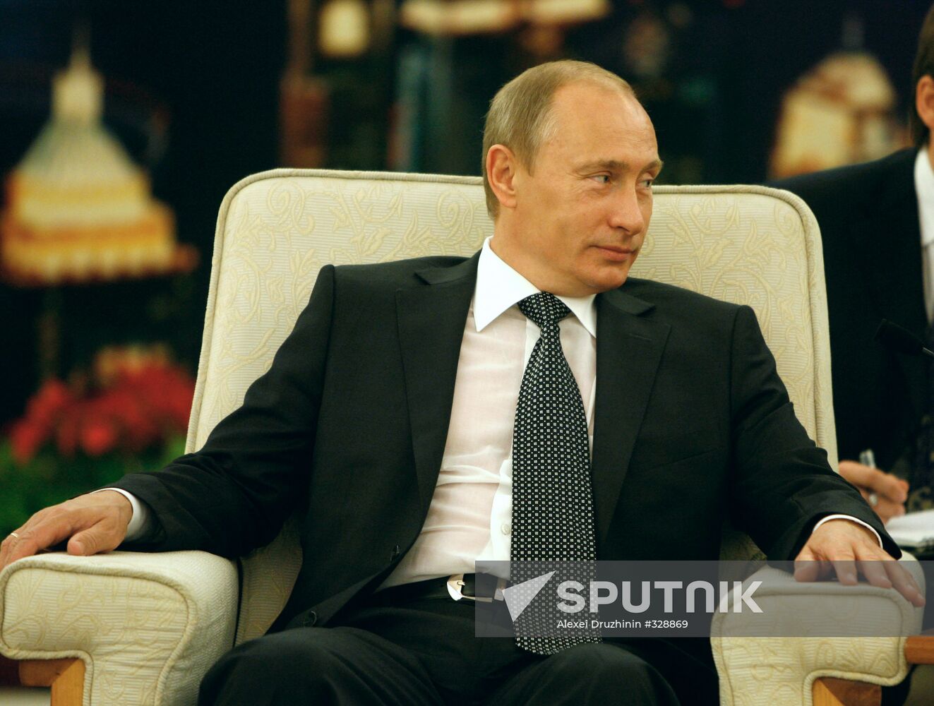 Vladimir Putin in Beijing