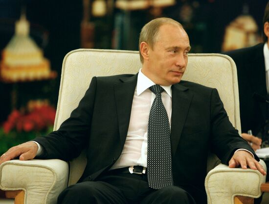 Vladimir Putin in Beijing