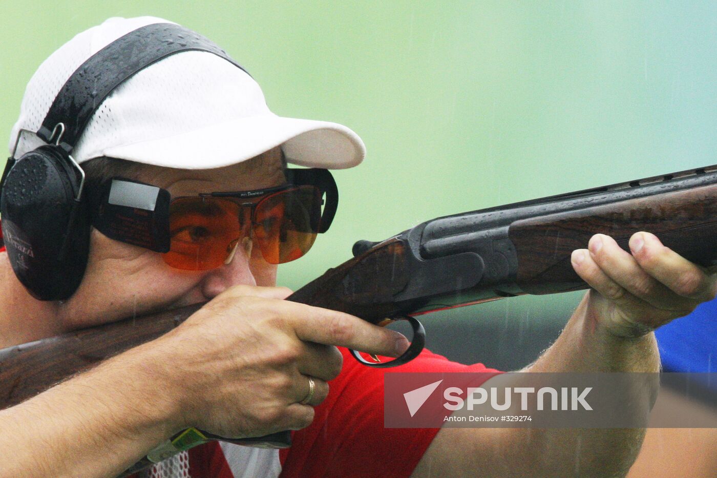 Games of the XXIX Olympiad: trap shooting event