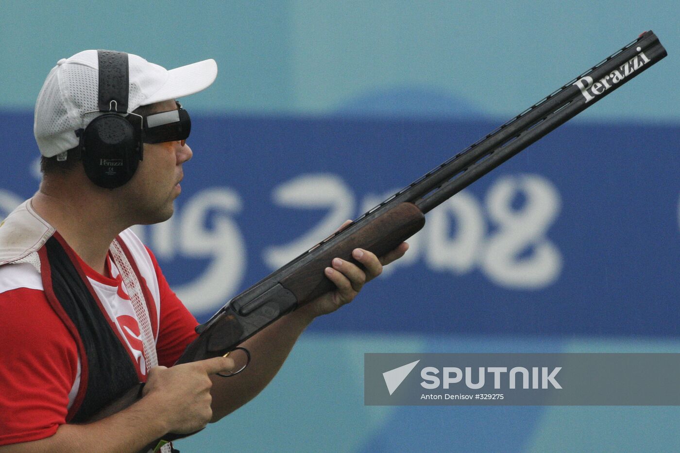 Games of the XXIX Olympiad: trap shooting event