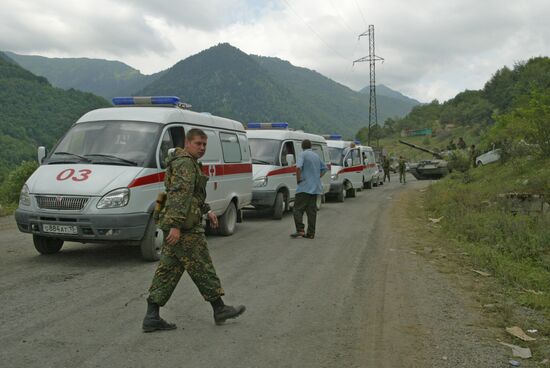 Military conflict in South Ossetia