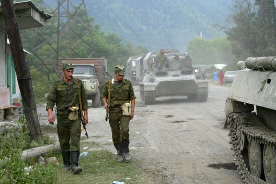 Military conflict in South Ossetia