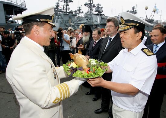 Sailing ship Pallada returns to Vladivostok