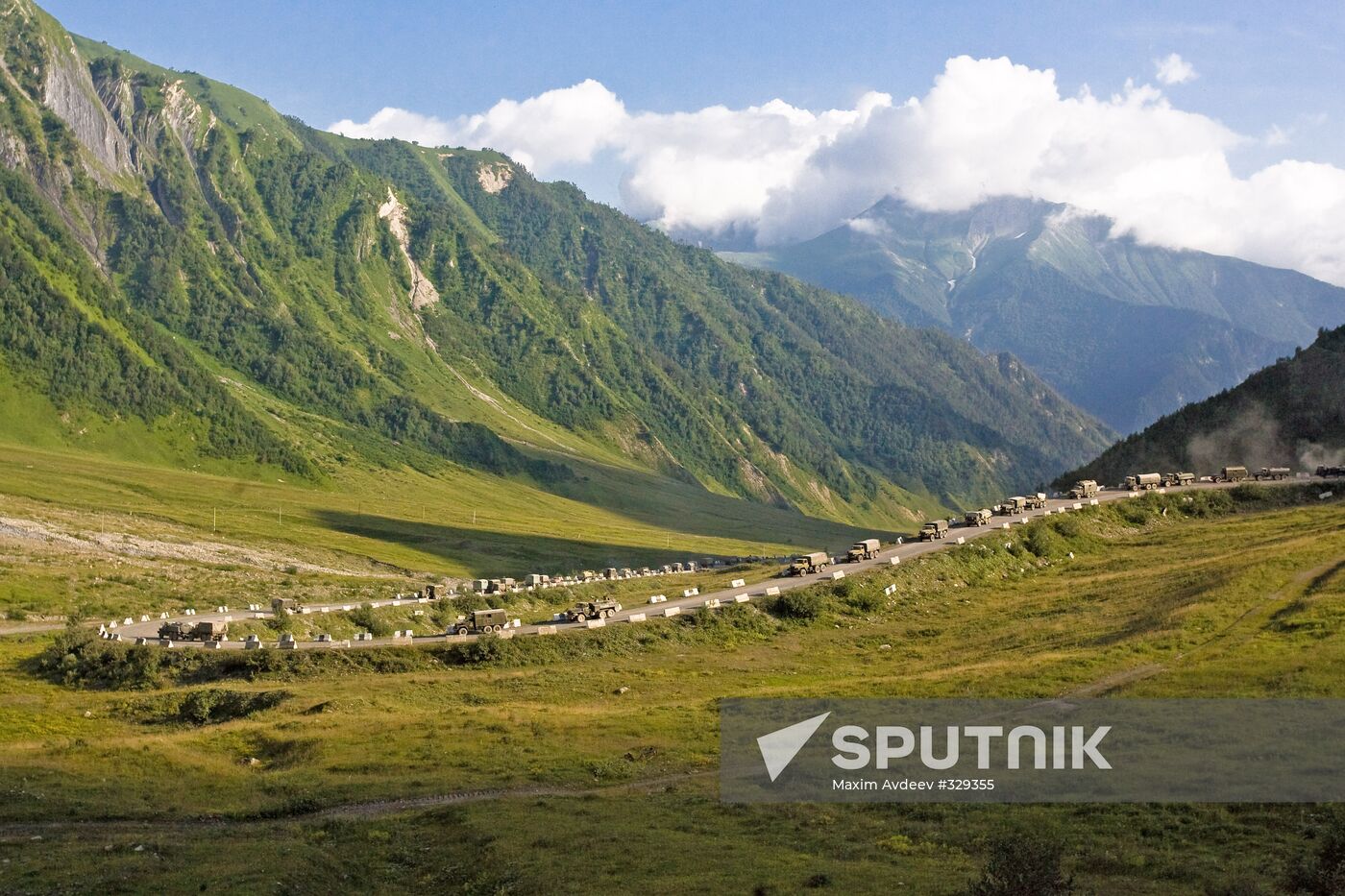 Russian forces moving toward Tskhinvali