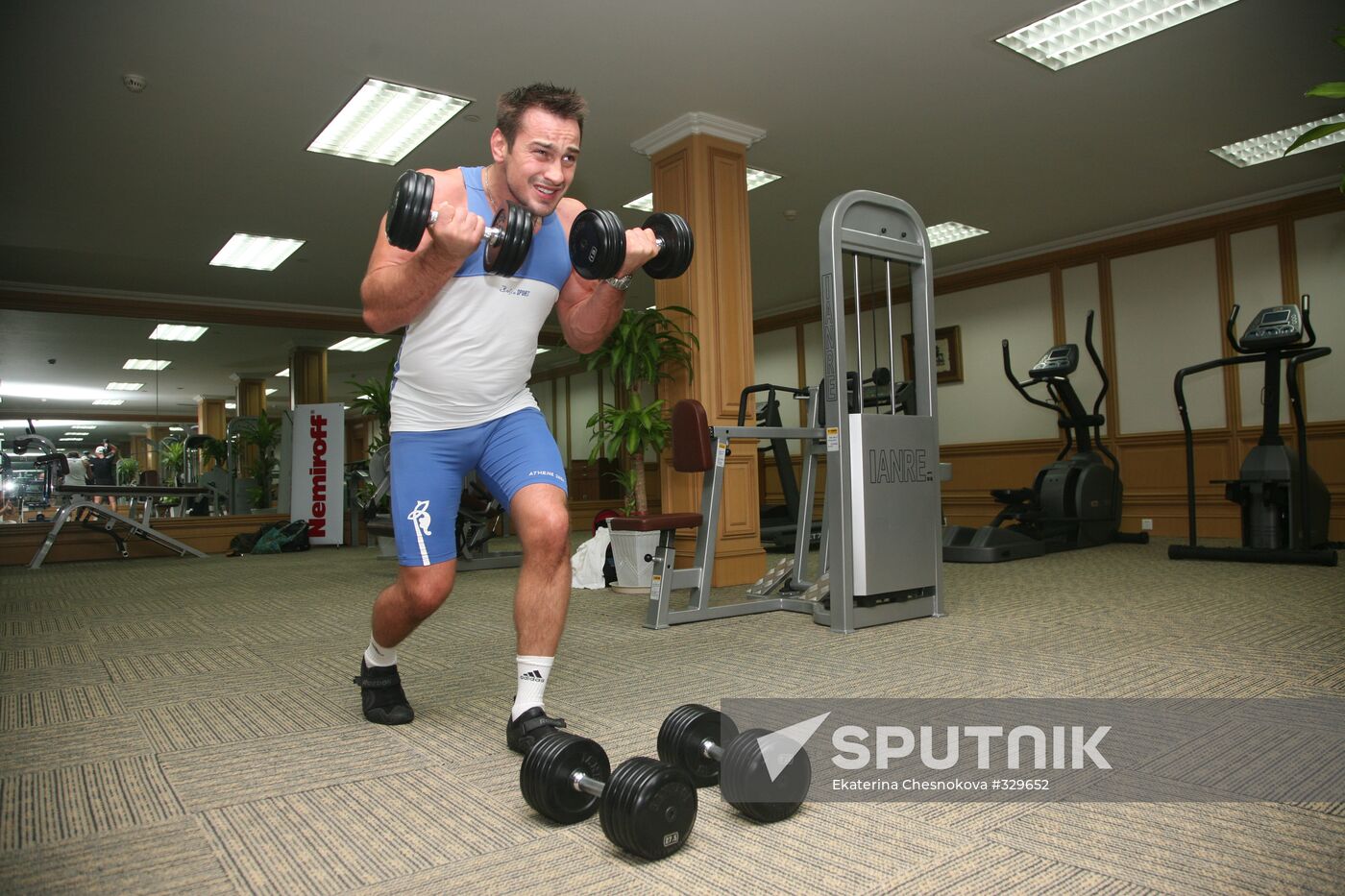 Training for 2008 Olympics