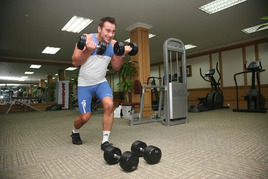 Training for 2008 Olympics