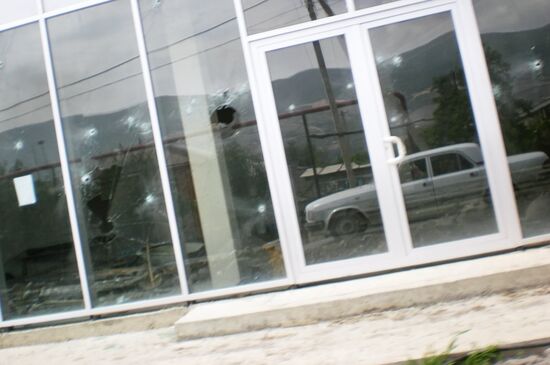 In assaulted Tskhinvali