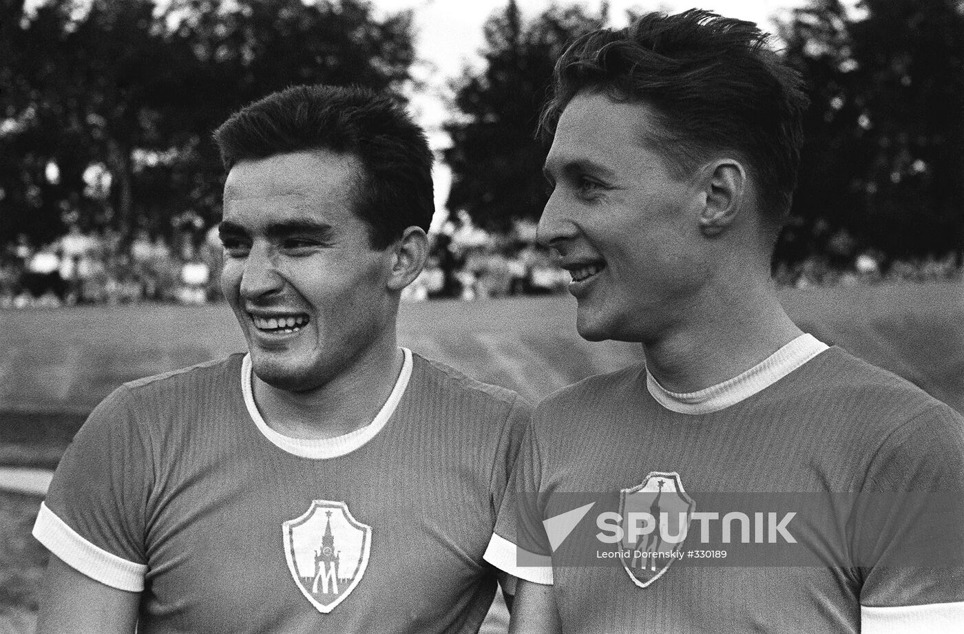 Boris Vasilyev and Rostislav Vargashkin, U.S.S.R. tandem cycling champions