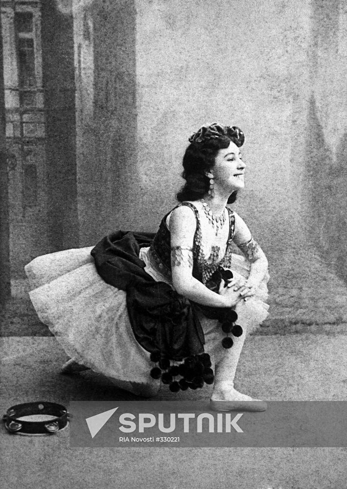 Russian ballet dancer Matilda Kshesinskaya