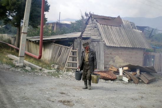 Assaulted Tskhinvali