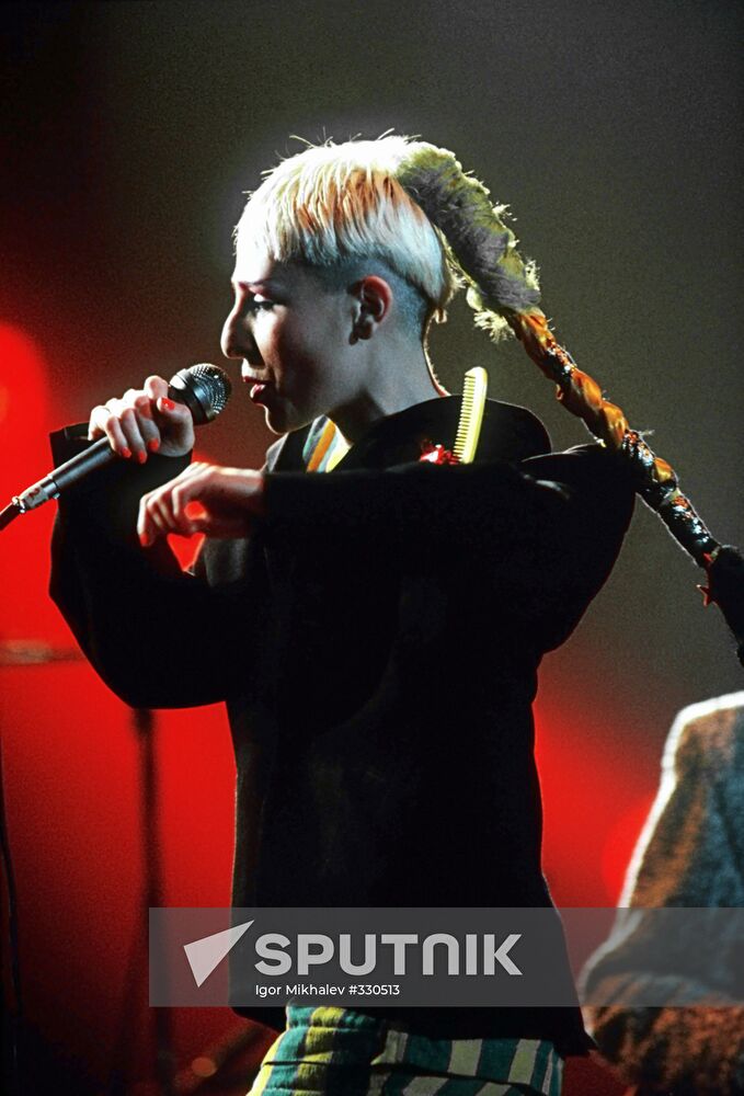 Songstress Zhanna Aguzarova