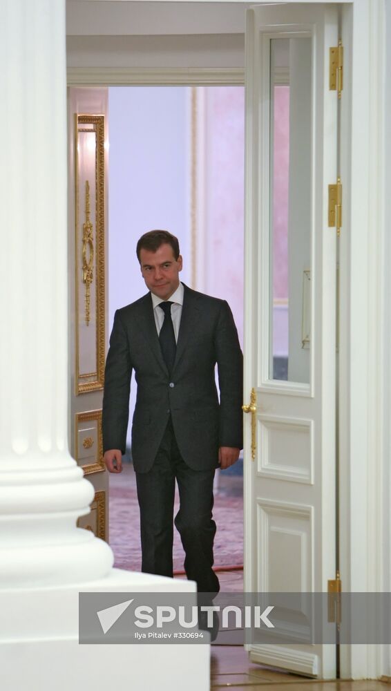 President Dmitry Medvedev