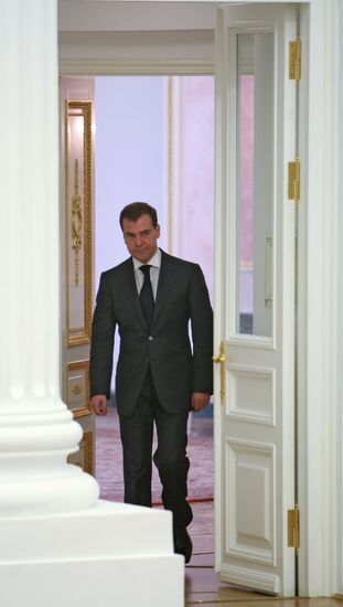 President Dmitry Medvedev