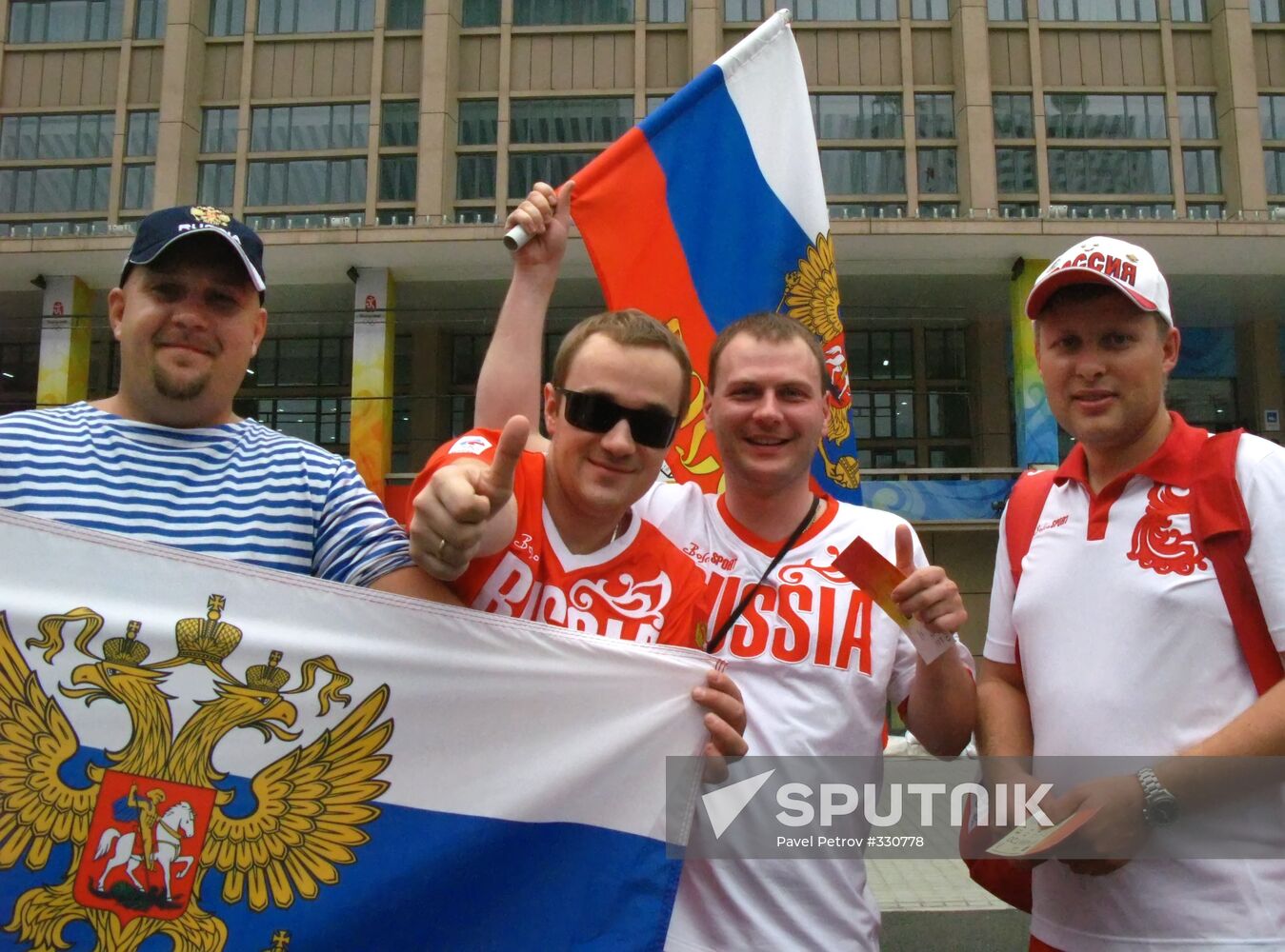 August 2008. Olympics