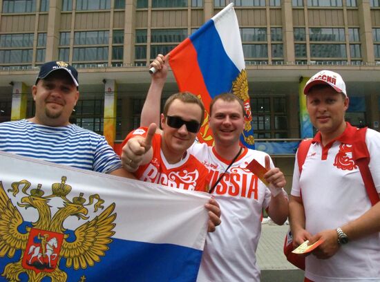 August 2008. Olympics