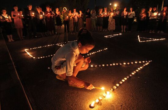 Ossetians mourn Tskhinvali dead