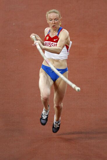 Pole vault, athletics, 29th Olympic Games