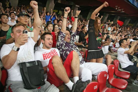 Games of the XXIX Olympiad. August 18, 2008