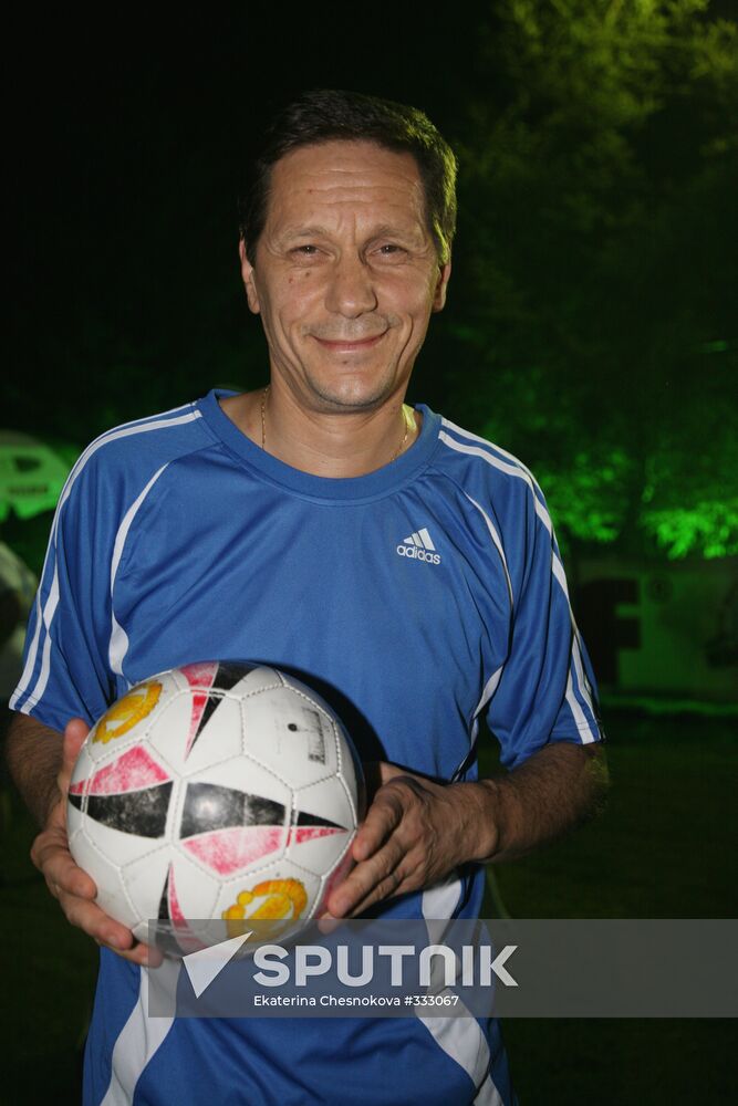 Russian House in Beijing: friendly football match