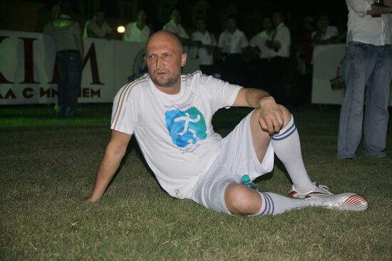 Russian House in Beijing: friendly football match