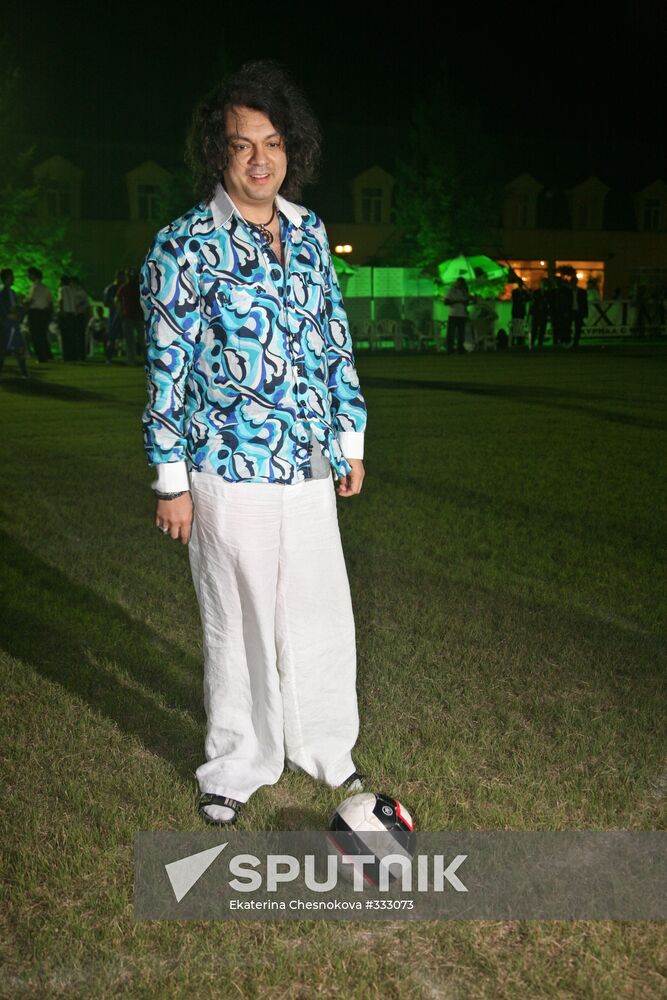 Russian House in Beijing: friendly football match