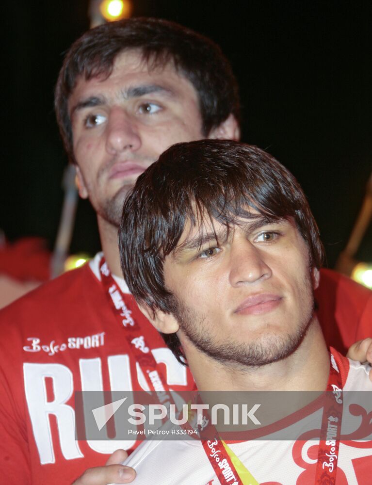 Honouring Russian sportsmen in Beijing