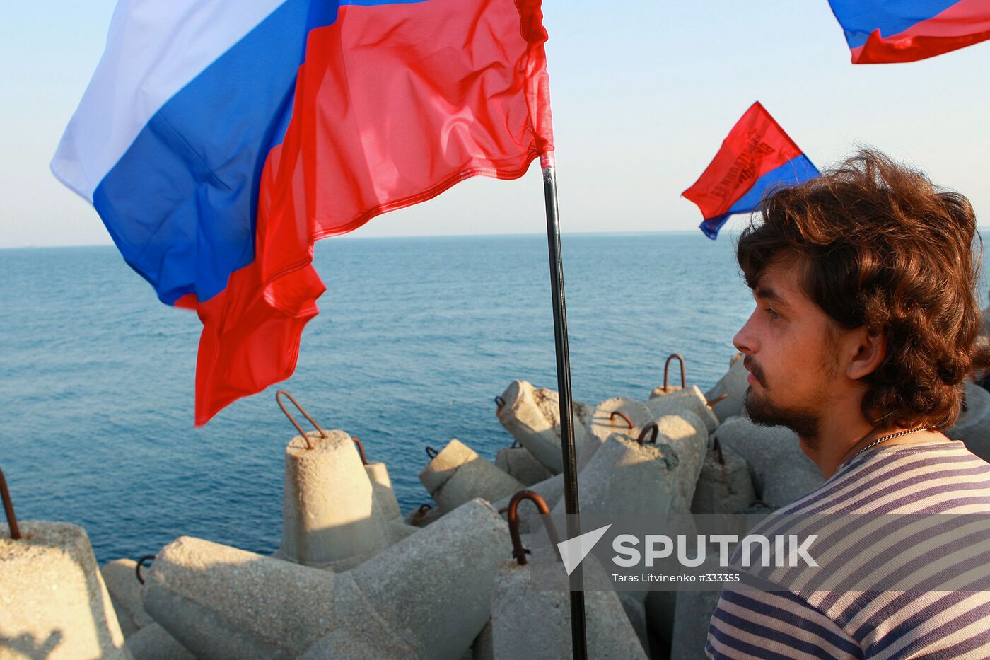 Russian Black Sea Fleet ships returning to their base