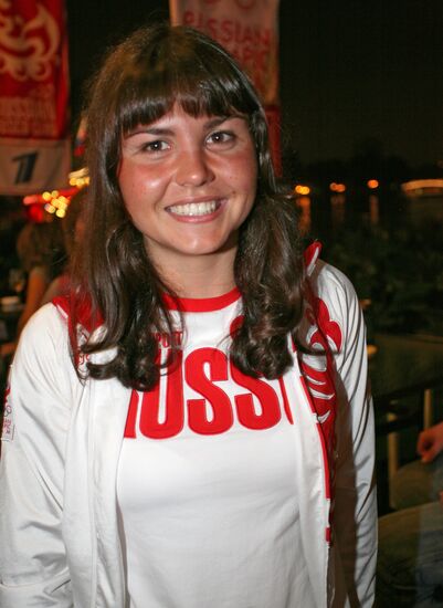 Honouring Russian sportsmen in Beijing