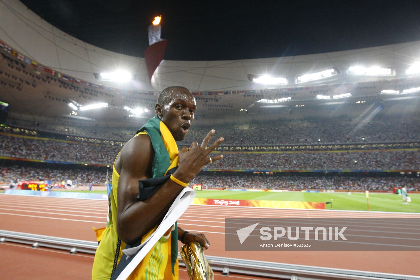 29th Olympic Games. Athletics. 4x100 relay
