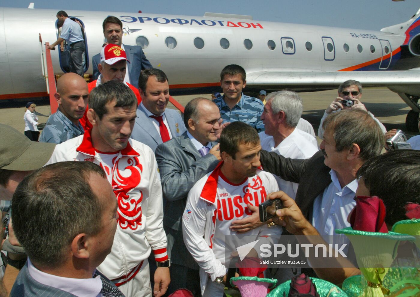 Grozny welcomes Olympic champions