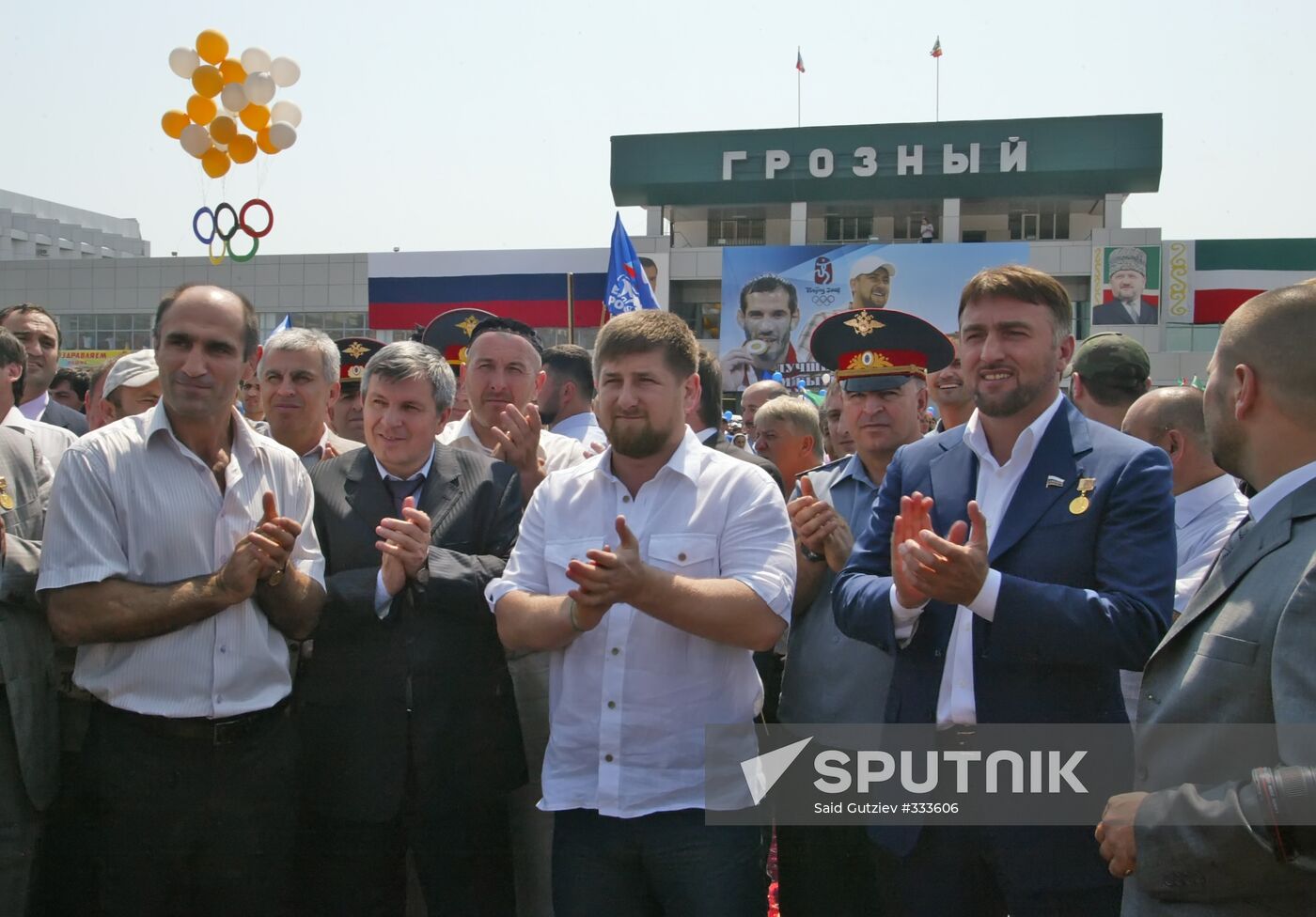 Grozny welcomes Olympic champions