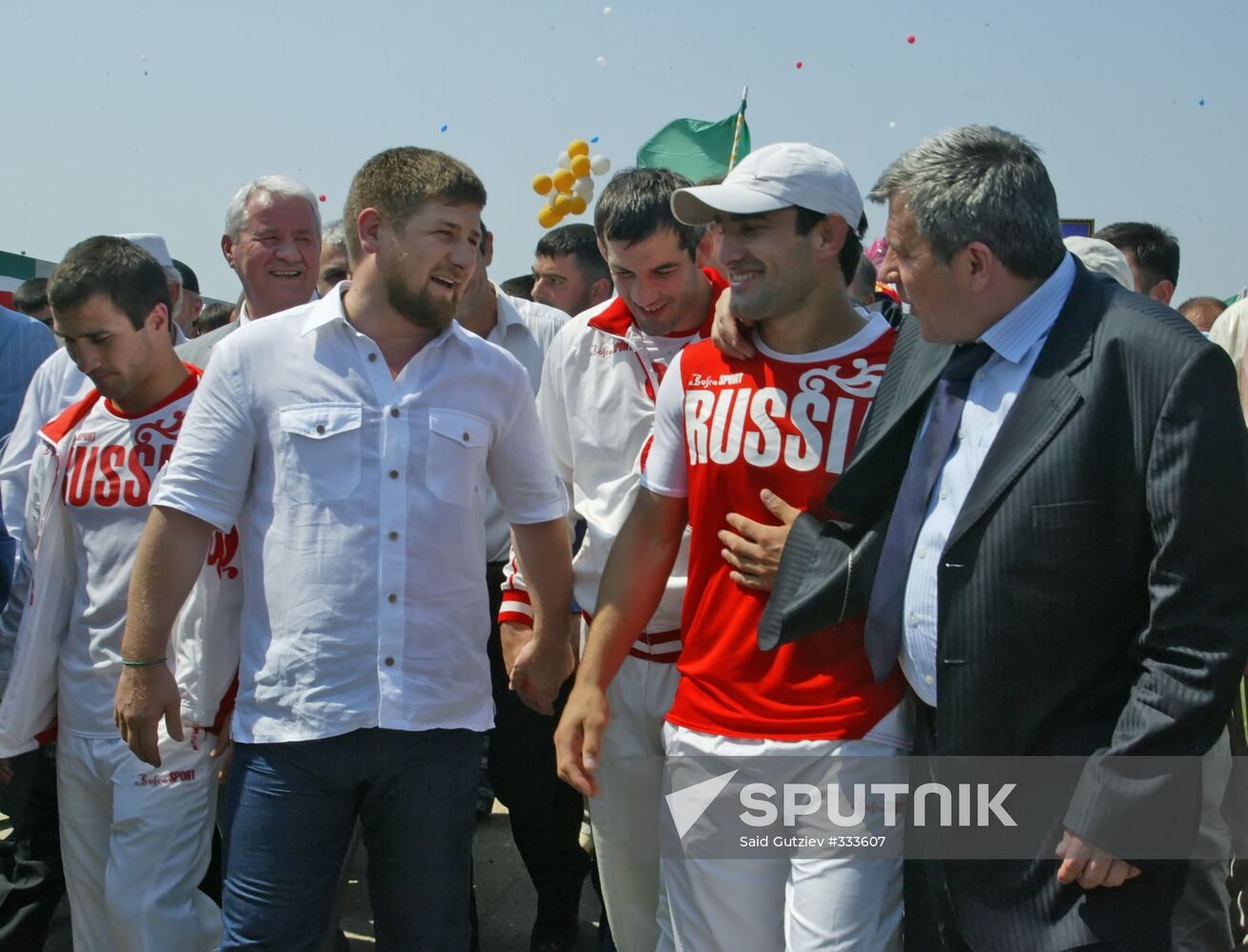 Grozny welcomes Olympic champions