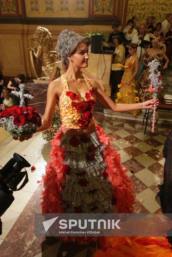 Flowers of the World international festival Moscow