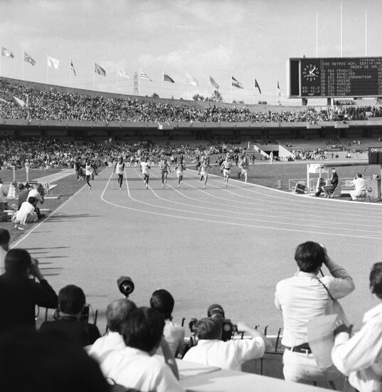 The 19th Summer Olympics in Mexico City