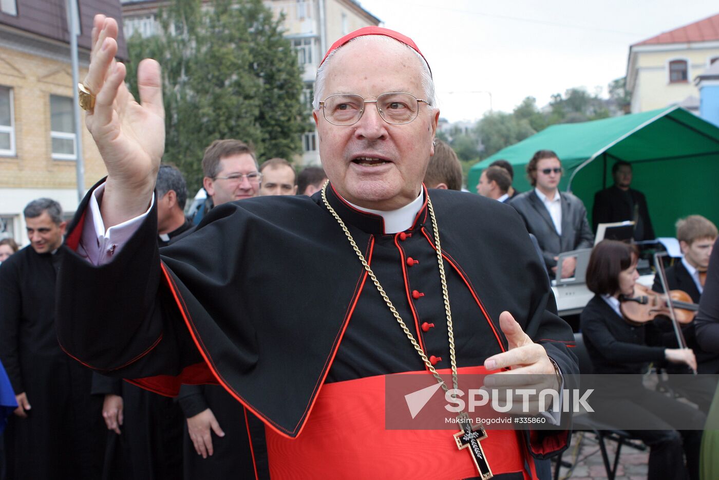 Inauguration of a new Catholic cathedral